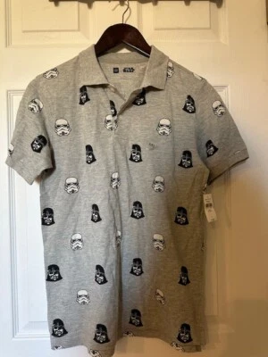 Polo Gap Star Wars Gris Talla Juvenil XXL 14-16 NUEVO CON ETIQUETAS Foto 1 de 4
