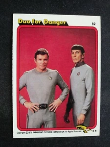 1979 Topps Star Trek: The Motion Picture Card # 82 Duo for Danger (EX) - Picture 1 of 3