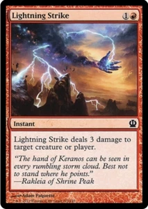 4x Lightning Strike Theros MTG Common [Playset] - Picture 1 of 1