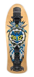 POWELL PERALTA STEVE SAIZ TOTEM ORIGINAL MINI NATURAL CS SKATEBOARD DECK NOS - Foto 1 di 6