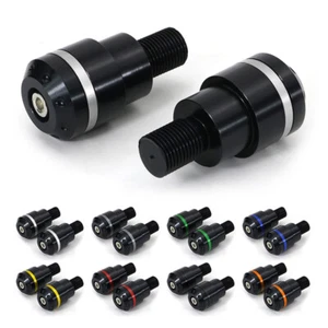 Enchufe extremo de barra de mango de motocicleta apto para Yamaha Tmax 530 2013-2021 - Imagen 1 de 36