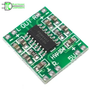 Mini amplifier module 2X3W PAM8403 Class D Digital Stereo Audio amplifier - Picture 1 of 11