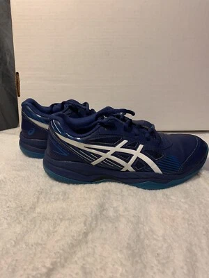 Zapato Deportivo Hombre 5 Asics Gel Juego 8 (Azul Buceo/Blanco) Tenis Pickleball Foto 1 de 4