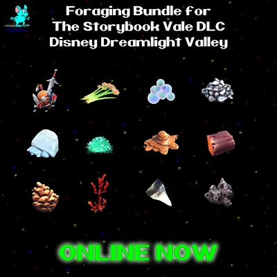 All The Storybook Vale Foraging Items for Disney Dreamlight Valley ❇️ ONLINE ❇️ - Image 1 of 2