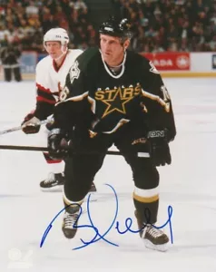 BRETT HULL SIGNED DALLAS STARS 8x10 PHOTO! Autograph HHOF - Picture 1 of 1