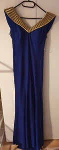 Abendkleid / Ballkleid / Größe 38, M / Blau - Bild 1 von 3