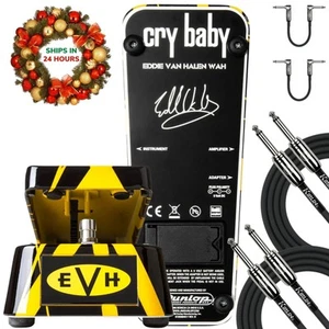 Cry Baby Eddie Van Halen Pedale per chitarra effetti wah EVH95 CON CAVI - Foto 1 di 13