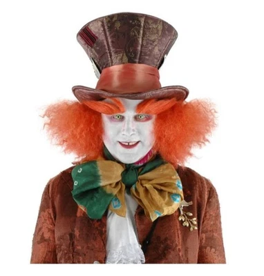 Mad Hatter Hat with Hair - Alice in Wonderland - Costume Accessory - One Size - Image 1 of 3
