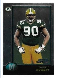 Vonnie Holiday 1998 Bowman cromo novato #205 - Green Bay Packers radiocontrol - Imagen 1 de 2