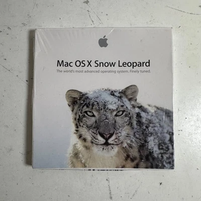 Apple Mac OS X V.10.6 Snow Leopard MC223Z/A Software Operating System Sealed - Image 1 of 4