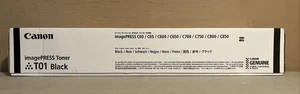 Genuine Canon imagePRESS Toner T01 Black New Sealed Boxes - Picture 1 of 8
