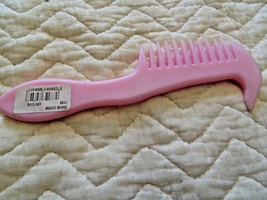 Peine de melena de dientes anchos con gancho - Imagen 1 de 4