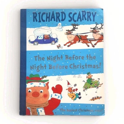 Richard Scarry: The Night Before The Night Before Christmas! (Paperback Book) - Image 1 of 3