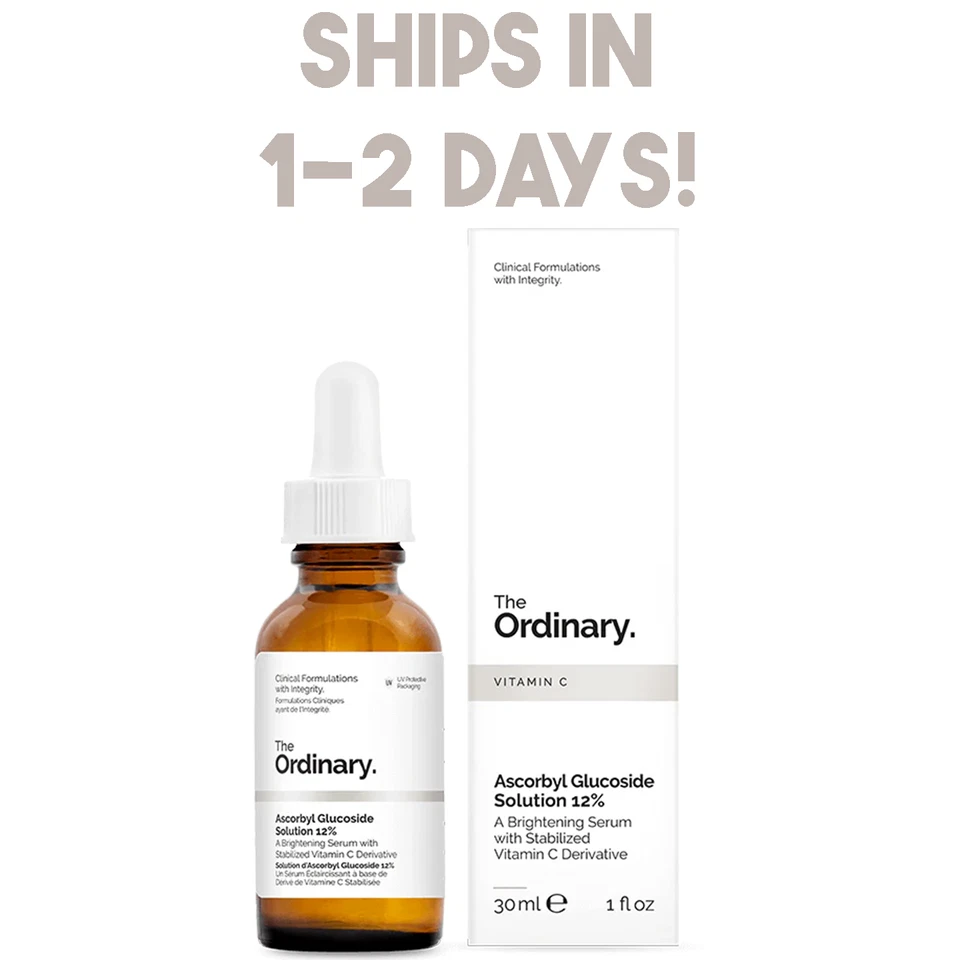 The Ordinary Ascorbyl Glucoside Solution 12% Vitamin C Serum Novo na Caixa! - Imagem 1 de 1