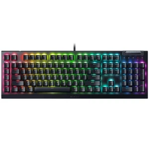 Razer BlackWidow V4 X Green Switch Wired Gaming Keyboard with 6 Dedicated Custom - Picture 1 of 7