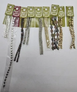 Menge 9 Neu Perlen Galerie Perlenstränge Gemischte Stile - Bild 1 von 9