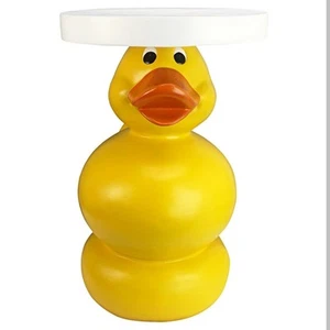 Quack Rubber Duck End Table By Toscano - Picture 1 of 15