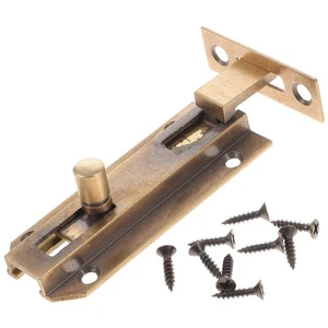 Bronze Door Bolt French Parts Heavy Duty Gate Latches Lock for Doors - Picture 1 of 11