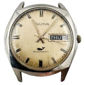 Vintage 1969 Bulova 2962 Sea King Men's Automatic Wristwatch 11 ANACB Steel - Picture 1 of 6