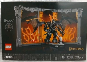 LEGO ICONS 10367 ~ The Lord Of The Rings: Balrog Book Nook ~ Brand New & Sealed. - Picture 1 of 11