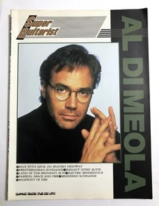 AL DIMEOLA Al Di Meola SUPER GUITARIST GUITAR SCORE JAPAN TAB - Picture 1 of 4