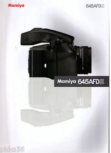 ((( 3 languages to pick ))) MAMIYA 645 AFD III CATALOG/BROCHURE (ORIGINAL PRINT) - Picture 1 of 2
