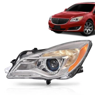 Faro proyector halógeno lado izquierdo apto para Buick Regal 2014-2017 Foto 1 de 4