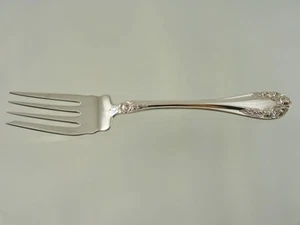 NORMANDY ROSE 1944 SALAD or DESSERT FORK BY NORTHUMBRIA STERLING  - Picture 1 of 4