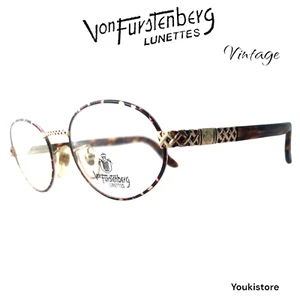 VON FURSTENBERG occhiali da vista mod. VF 234 col.226 VINTAGE 90s eyewear Italy - Foto 1 di 13