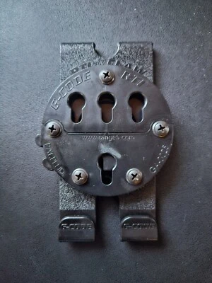 G-CODE RTI MOLLE CLAW Wheel 2 Row w/ RTI Wheel Holster Mount - Black - Image 1 of 2