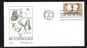 #1715 13c Butterflies - Orange-Tip - Artmaster FDC - Picture 1 of 2