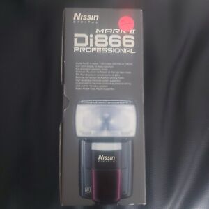 Nissin Di 866 Mark II Blitzgerät für CANON mit Tasche -Topzustand-