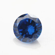 100pcs 0.7~15mm Blue Color AAAAA Loose CZ Stone Cubic Zirconia Gemstone DIY