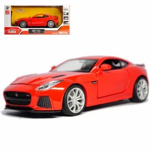 Jaguar F-Type Coupe Modelo 1/32 Coche Diecast Juguete Colección Niños Regalo Rojo - Imagen 1 de 12