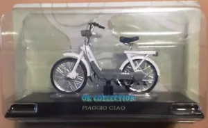 Modellino di Moto scala 1:18_ Motorino PIAGGIO CIAO di colore bianco - Foto 1 di 1
