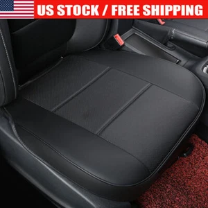 1pc Fits For Volkswagen Passat Driver Bottom Vinyl Seat Cover Black 2010-2023 - Picture 1 of 7