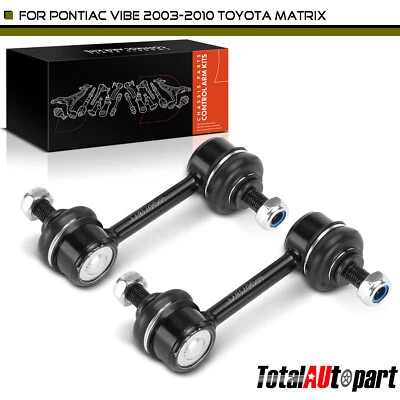 Eslabón estabilizador barra estabilizadora para Toyota Matrix 2003-2013 Pontiac Vibe 2003-2010 trasero Foto 1 de 4