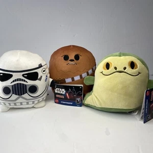 star wars cuutopia 40 Anniversary Return Of The Jedi Disney Plush Lot Of 3 - Picture 1 of 5