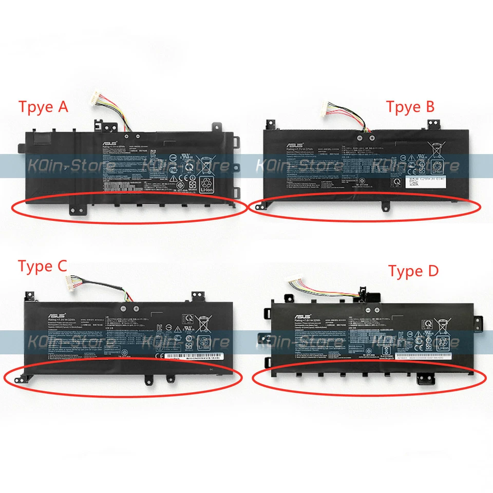 Genuine B21N1818-1 B21N1818-3 Battery for Asus F512D X712FA A512F X512FA R564FB - Image 1 of 1