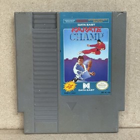 Karate Champ Nintendo NES Game *Cleaned & Tested*