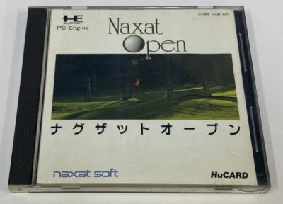 PC Engine HuCard Naxat Open Japan Version w/ Box and Manual 8917 SP - Image 1 of 4