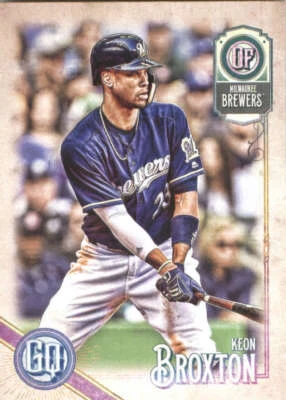 2018 Topps Gypsy Queen #279 Keon Broxton NM-MT Brewers - Image 1 of 2