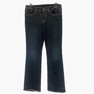 Ana Damengröße 8 mittelhoher Bund Bootcut blau Stretch Denim Jeans 32 x 31 - Bild 1 von 6