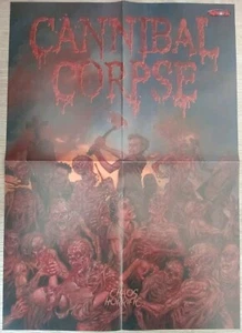 CANNIBAL CORPSE Chaos Horrific POSTER !!!! Tod/Sechs Füße unter/Mortician/Deicide - Bild 1 von 1