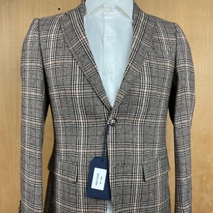 Men's Jacket Wool Ceremony Casual Sale Promotion Discount Made IN Italy -70% - Picture 1 of 5