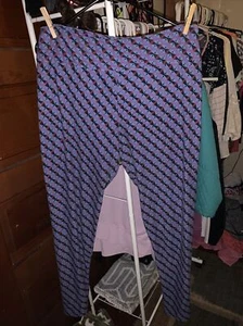 Lularoe Leggings Mujer Alto Y Curvilíneo Usados en Excelente Condición Azul Rojo Y Negro Look - Imagen 1 de 3