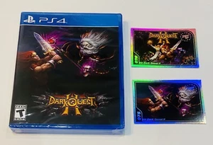 Dark Quest II 2 Playstation 4 PS4 Limited Run Games LRG #334 NEU mit 2 Karten - Bild 1 von 6