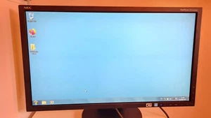 NEC Multi Sync EA234WMi-BK + STAND - Picture 1 of 8