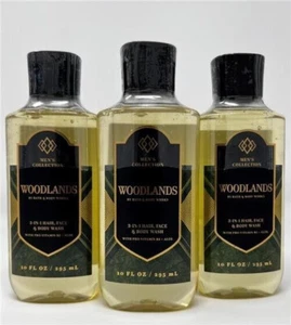 Bath & Body Works 3 in 1 Woodlands Mens Collection X3 - Picture 1 of 1