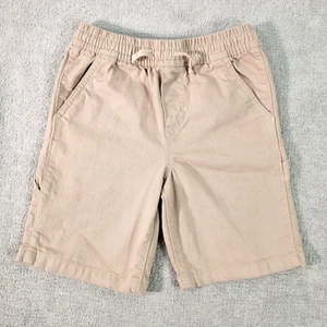 Hanna Andersson Youth Shorts Size US8 / 130cm Beige Drawstring Pockets Cotton - Picture 1 of 10